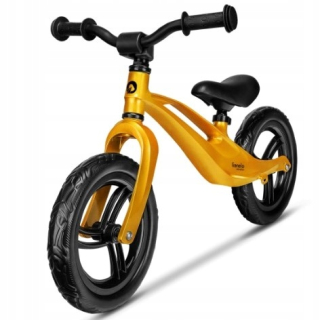 Balančný bicykel Lionelo Bart 12" zlatý